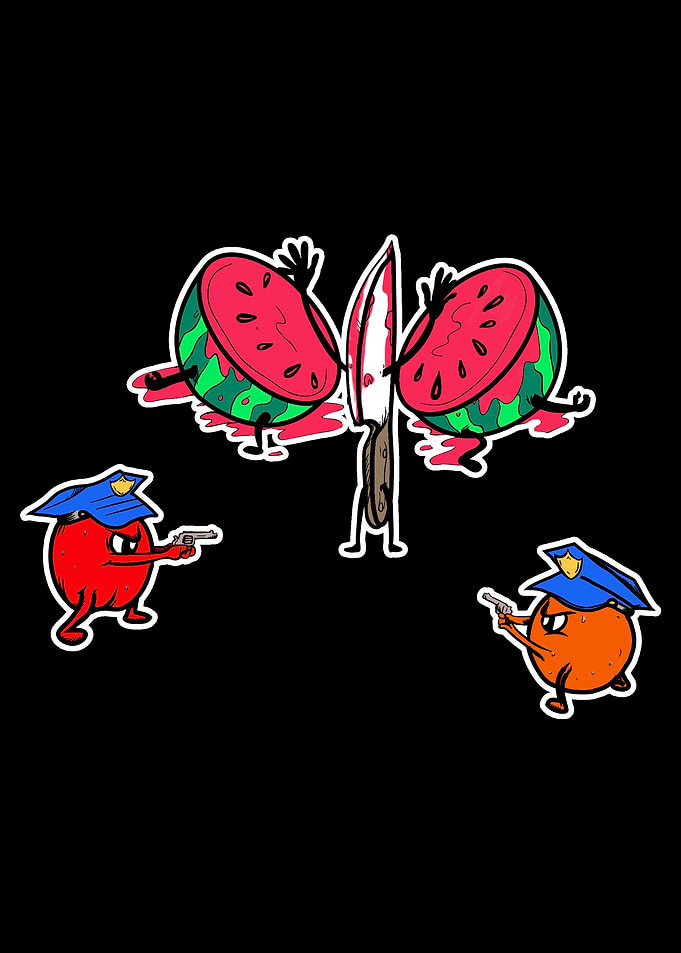 Watermelon Fruit Police
