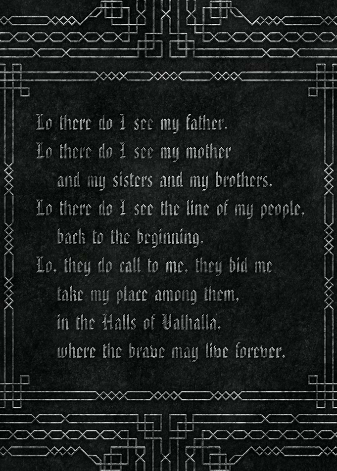 Norse Battle Prayer