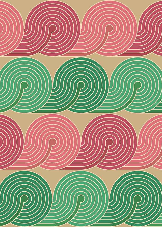 Retro Striped Pattern 15