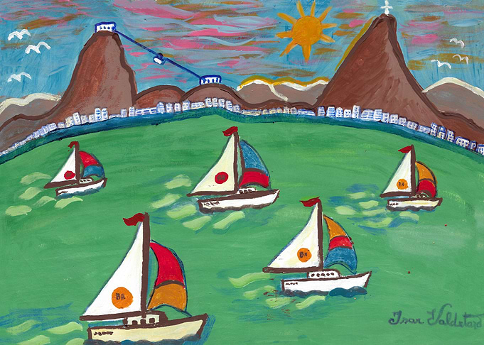 Regatta in Guanabara Bay