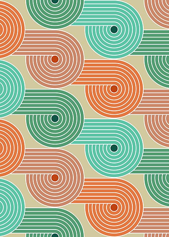 Retro Striped Pattern 03