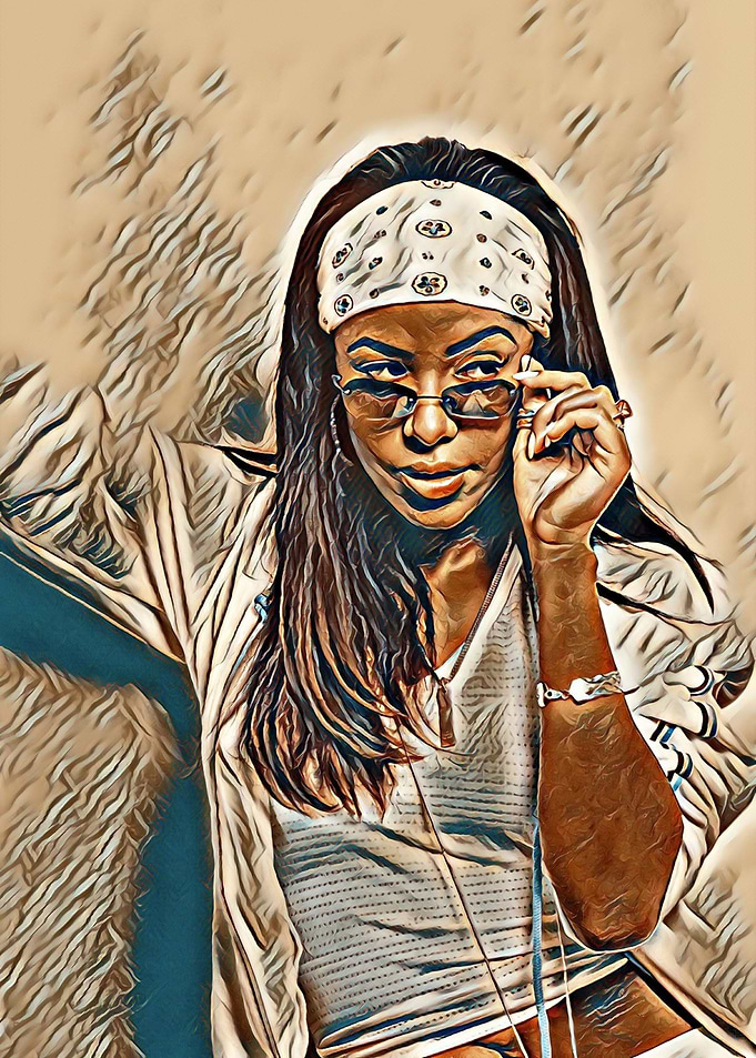 Aaliyah Sketch