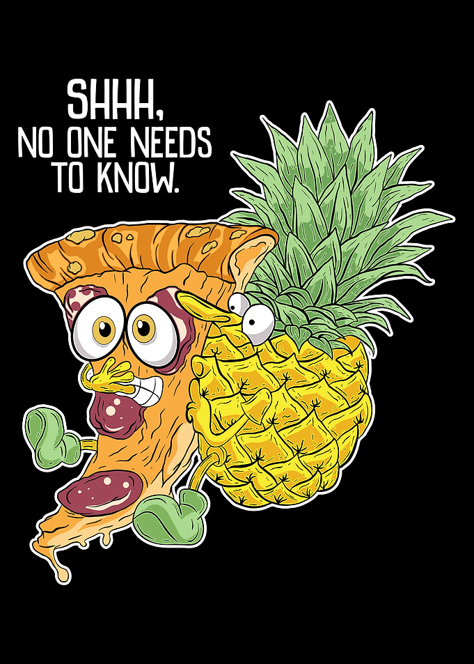 Pizza and Pineapple