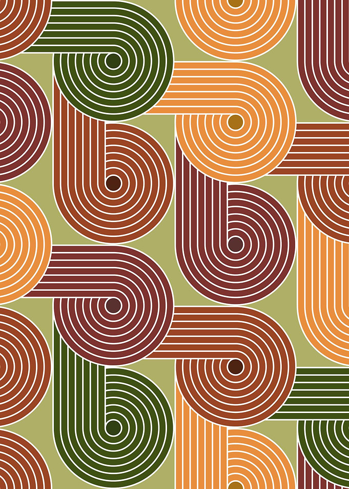 Retro Striped Pattern 04