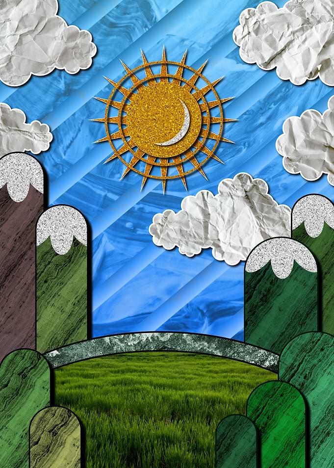 Mixed Media Landscape 2