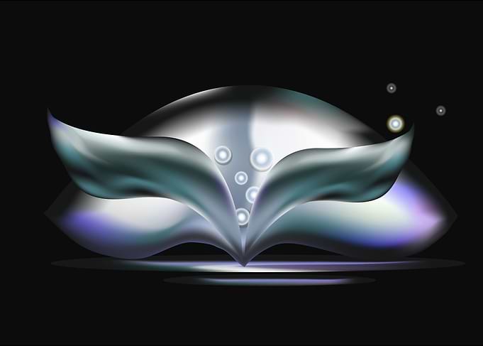Abstract flora pearl yoga