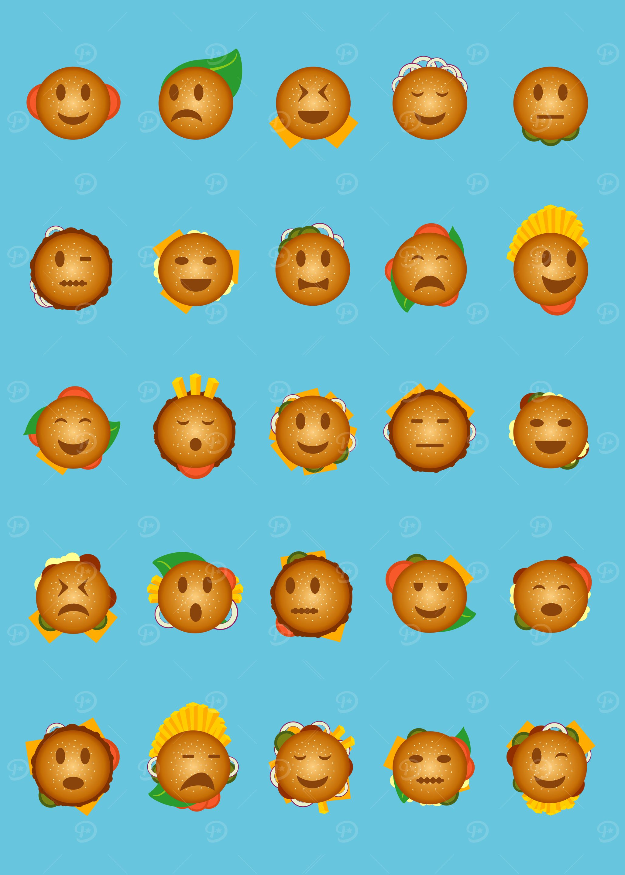 All the burgers
