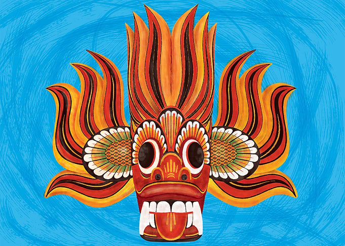 Fire Devil Mask