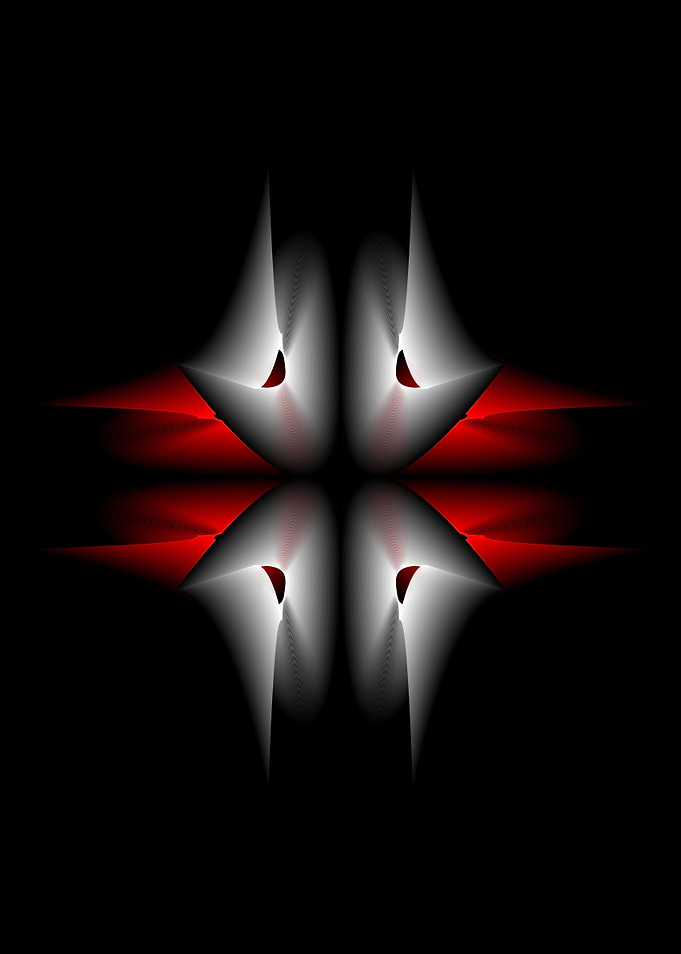 star on black