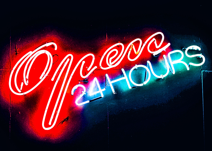 open 24 hours