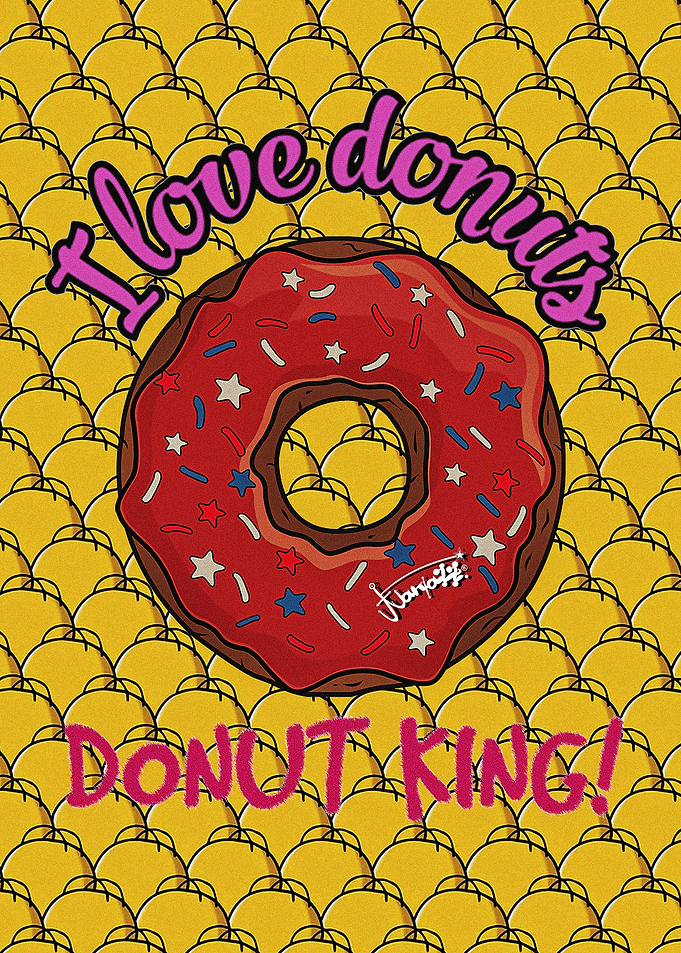 I DONUT KING!-BY JUAN/AZZ.