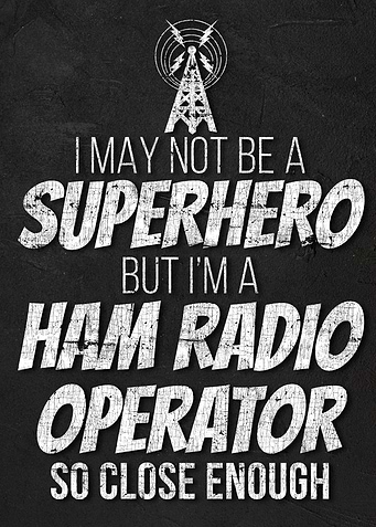 Not a Superhero Ham Radio