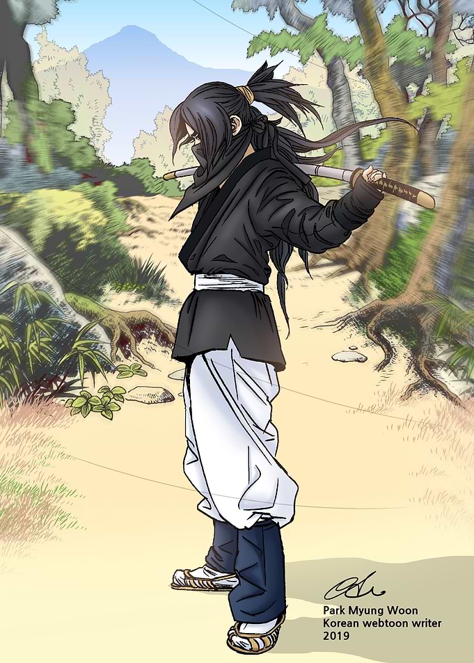 Korean Webtoon comic class