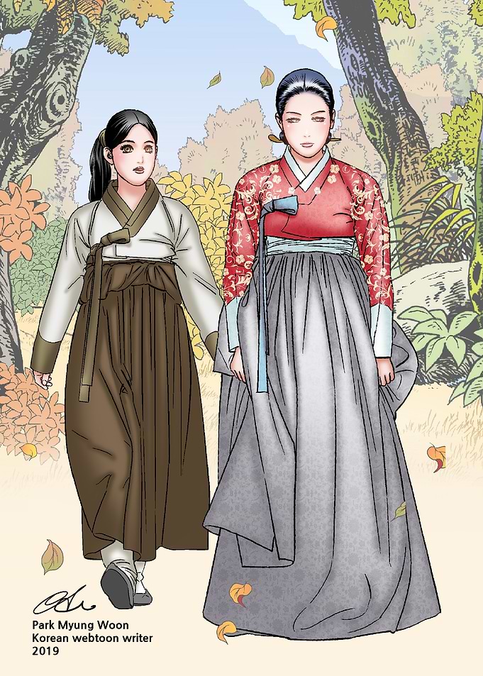 Korean Webtoon comic class