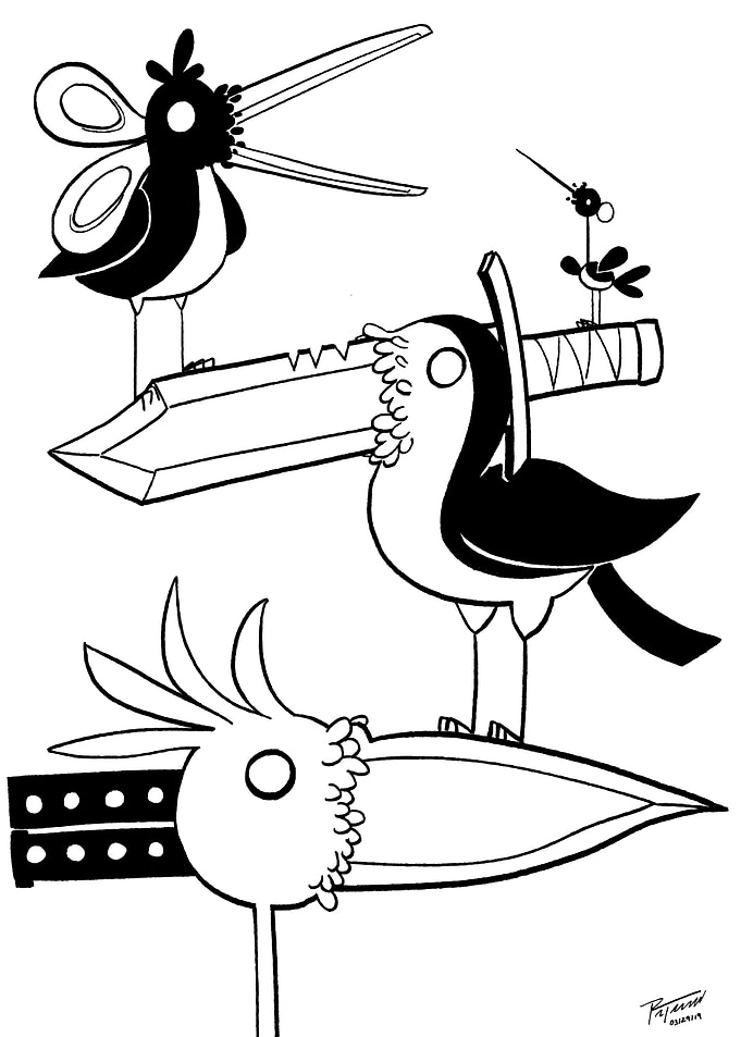 A Flock of Blades