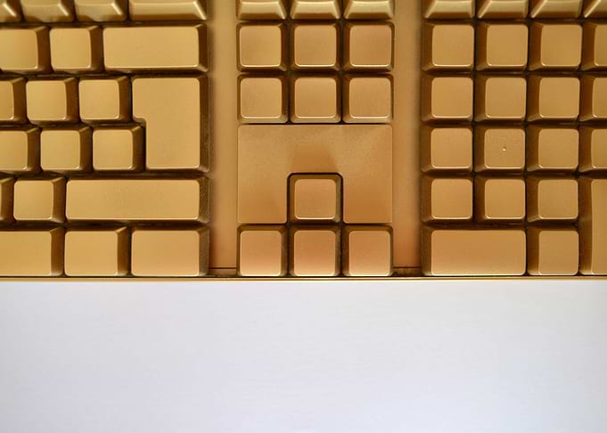 Golden keyboard