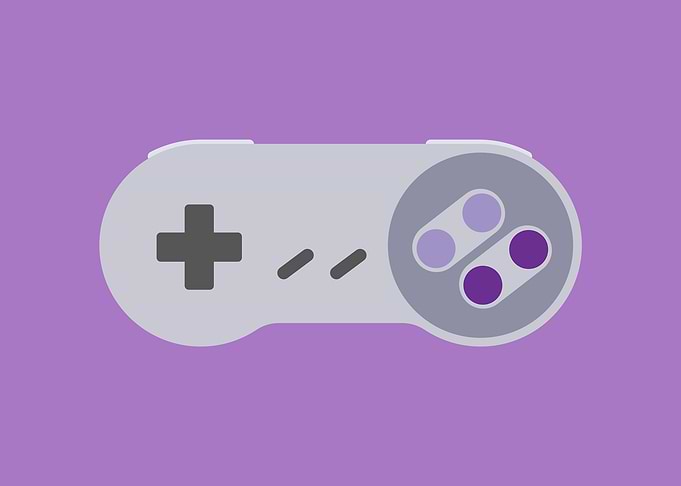 SNES Controler Mininimalis