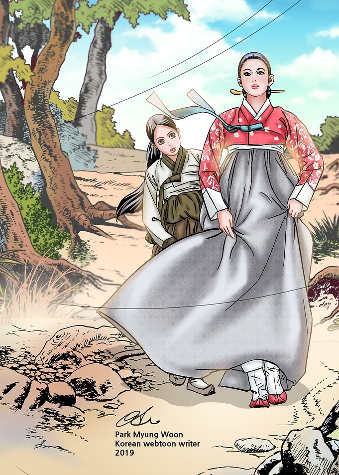 Korean Webtoon comic class