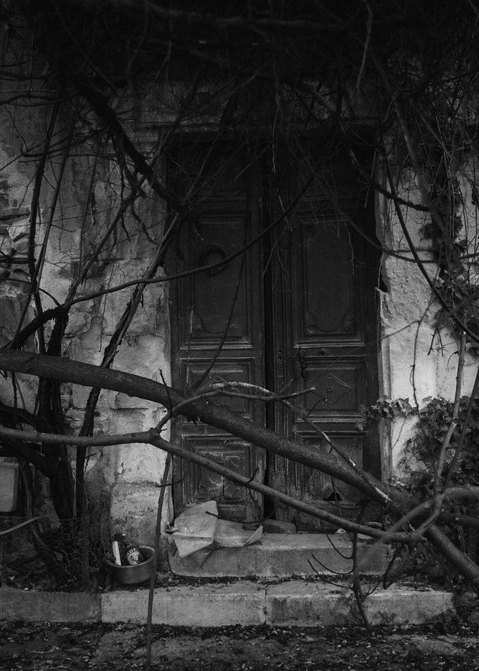 Black door