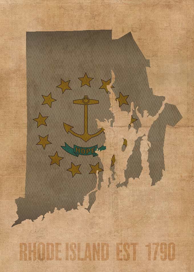 Rhode Island State Flag