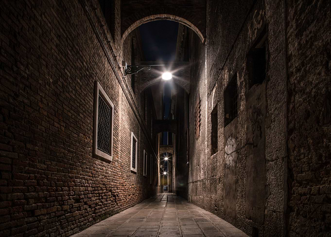 Night walk in Venice