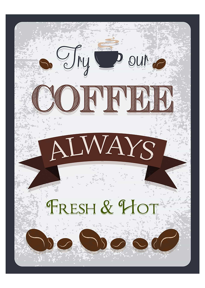 Vintage Coffee Poster