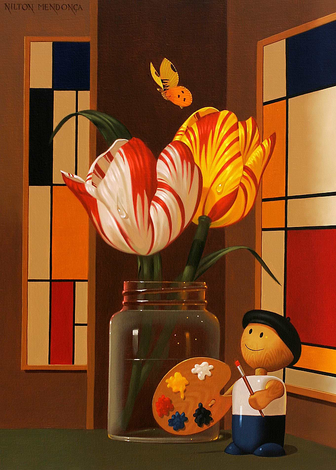 Homage to Mondrian
