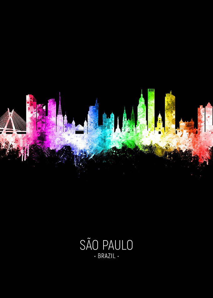 Sao Paulo Brazil Skyline