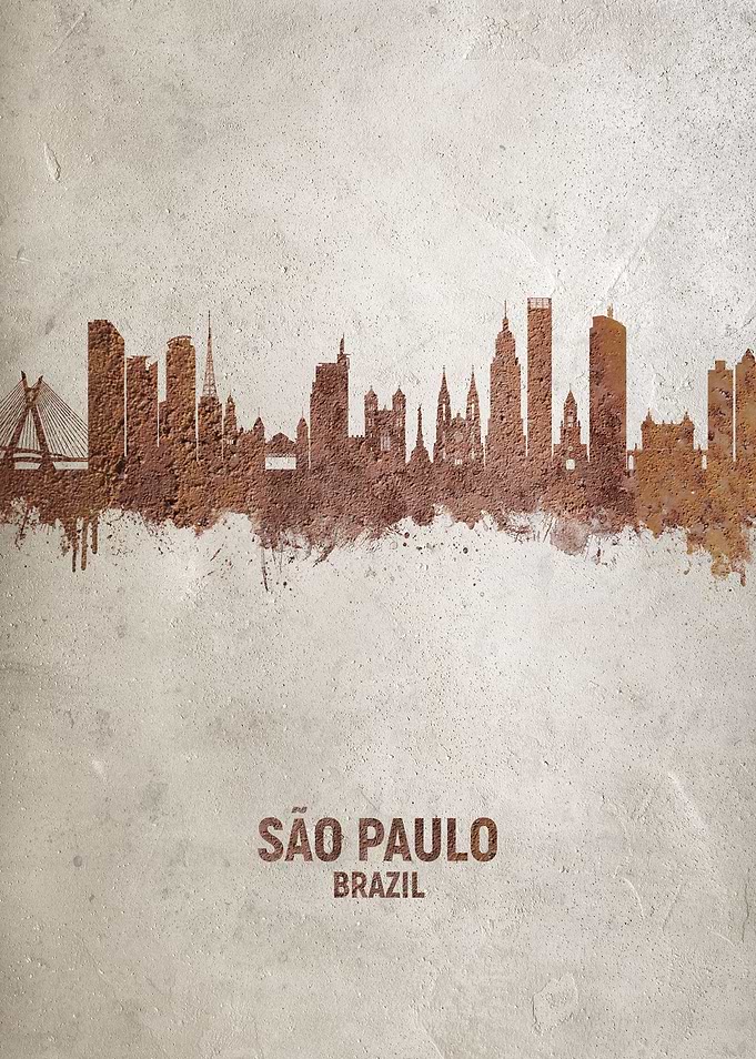 Sao Paulo Brazil Skyline