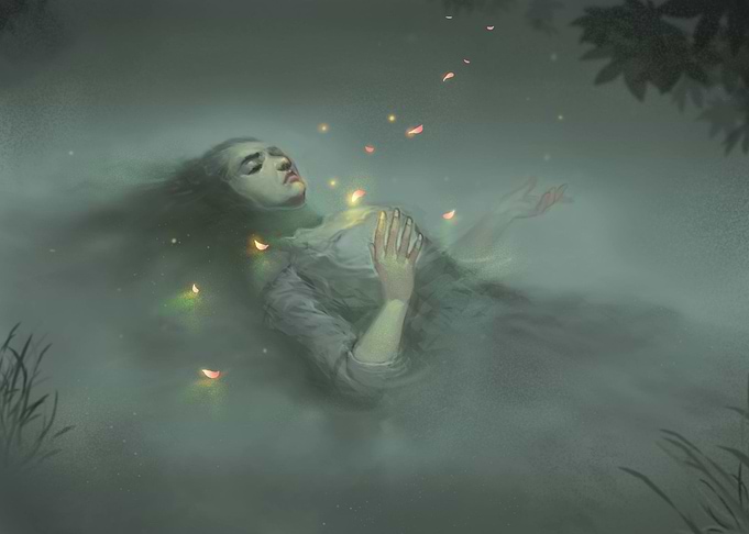 Woman in the water