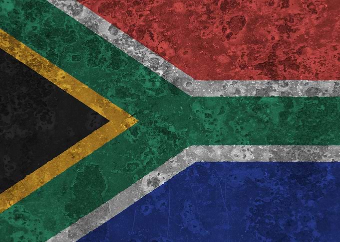 Rusty South African Flag