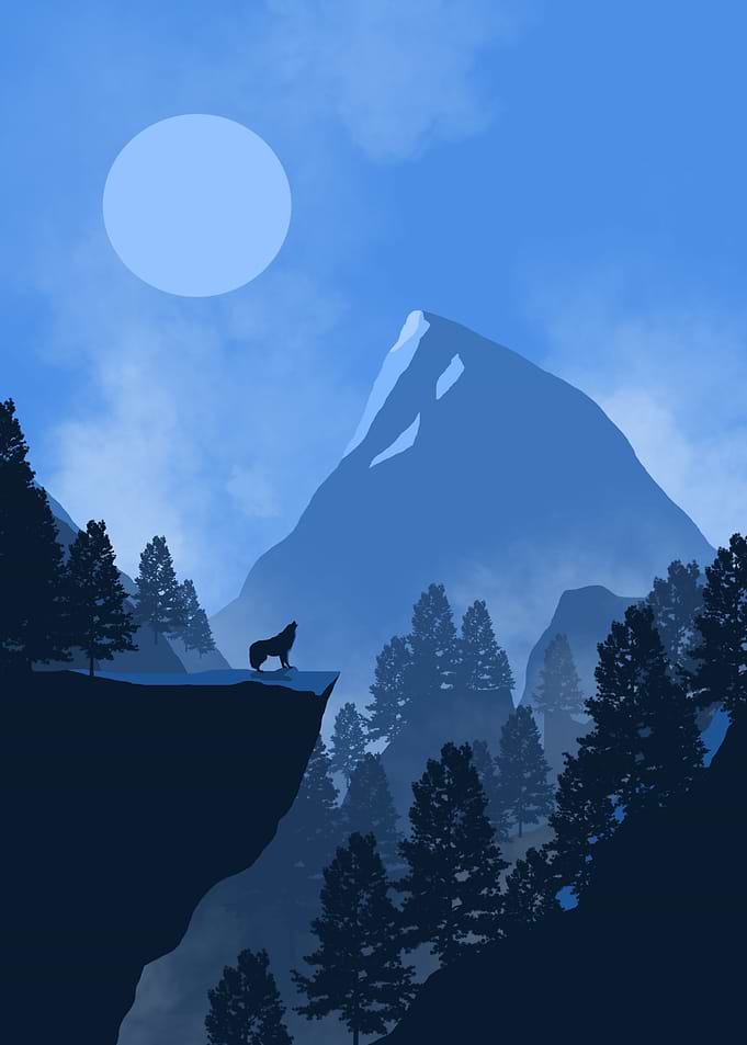 twilight wolf