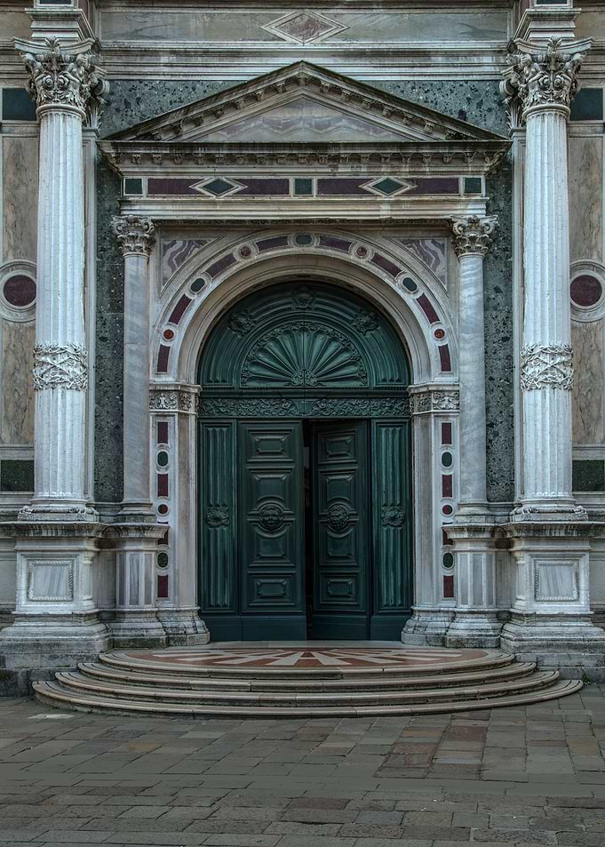 Pretty Ornamented Entrance