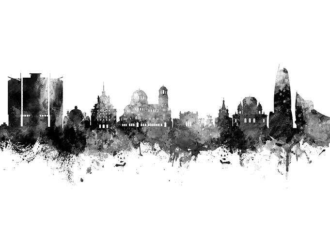 Sofia Bulgaria Skyline