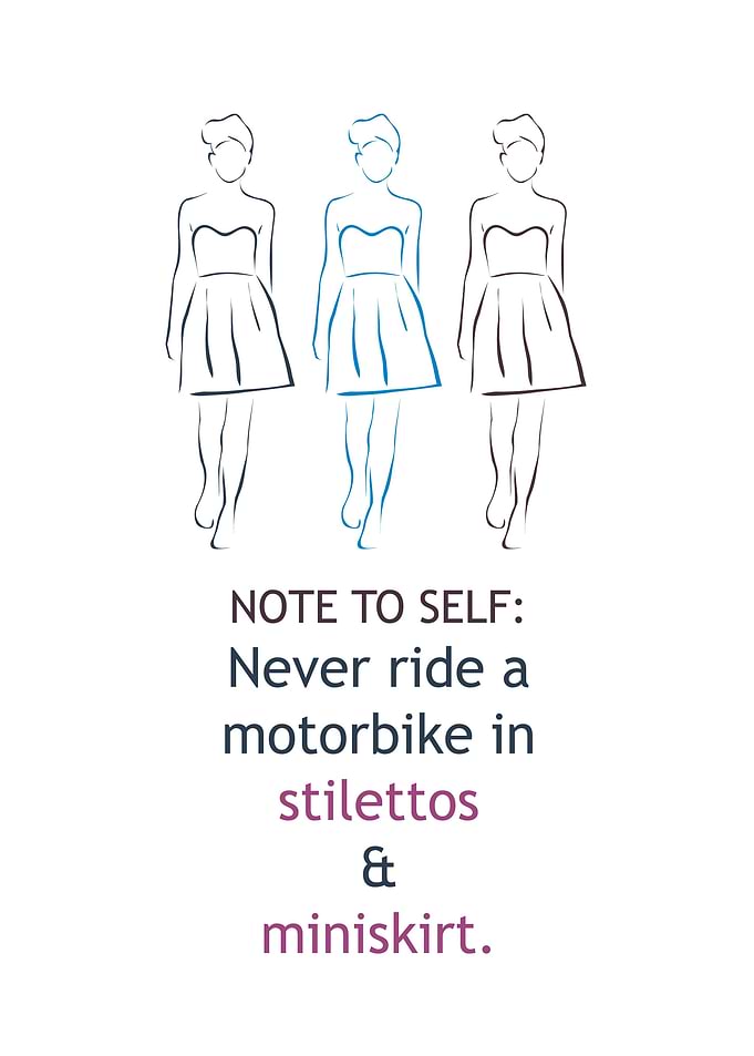 Biker inspiration Quote