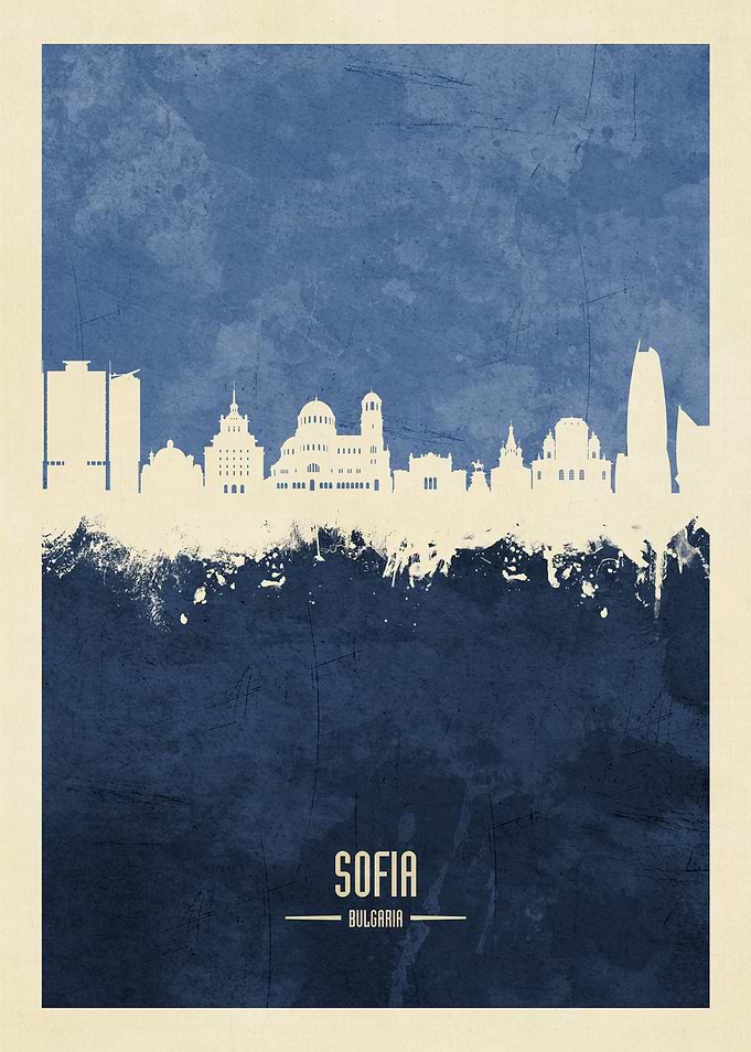 Sofia Bulgaria Skyline
