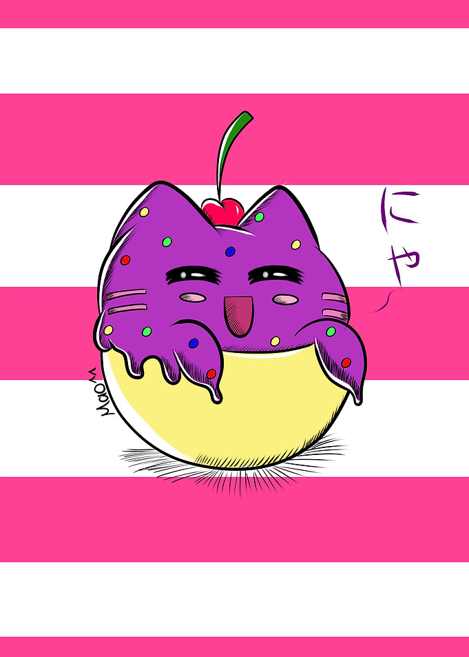 Ice cream cat