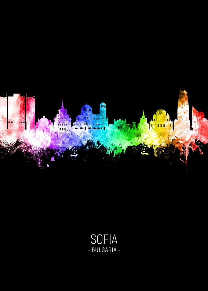 Sofia Bulgaria Skyline