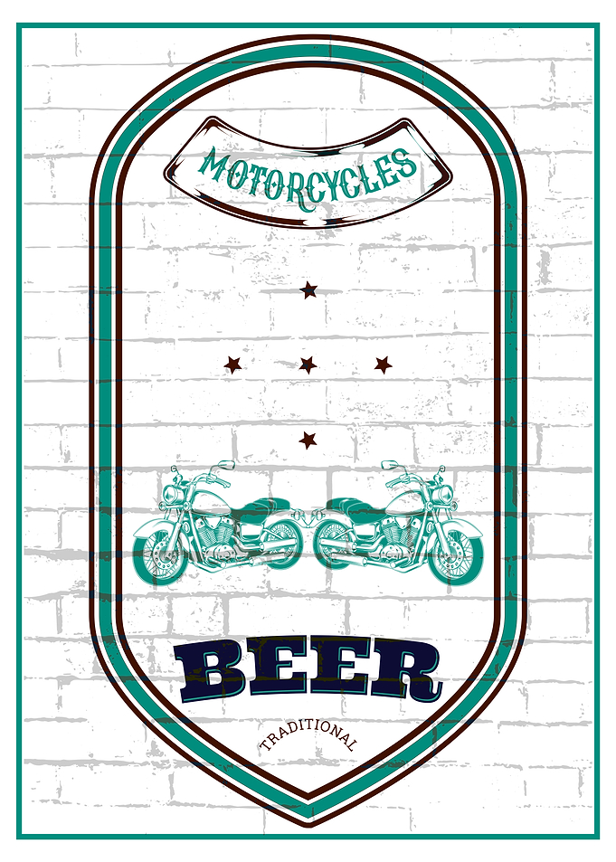 Motorcycle poster