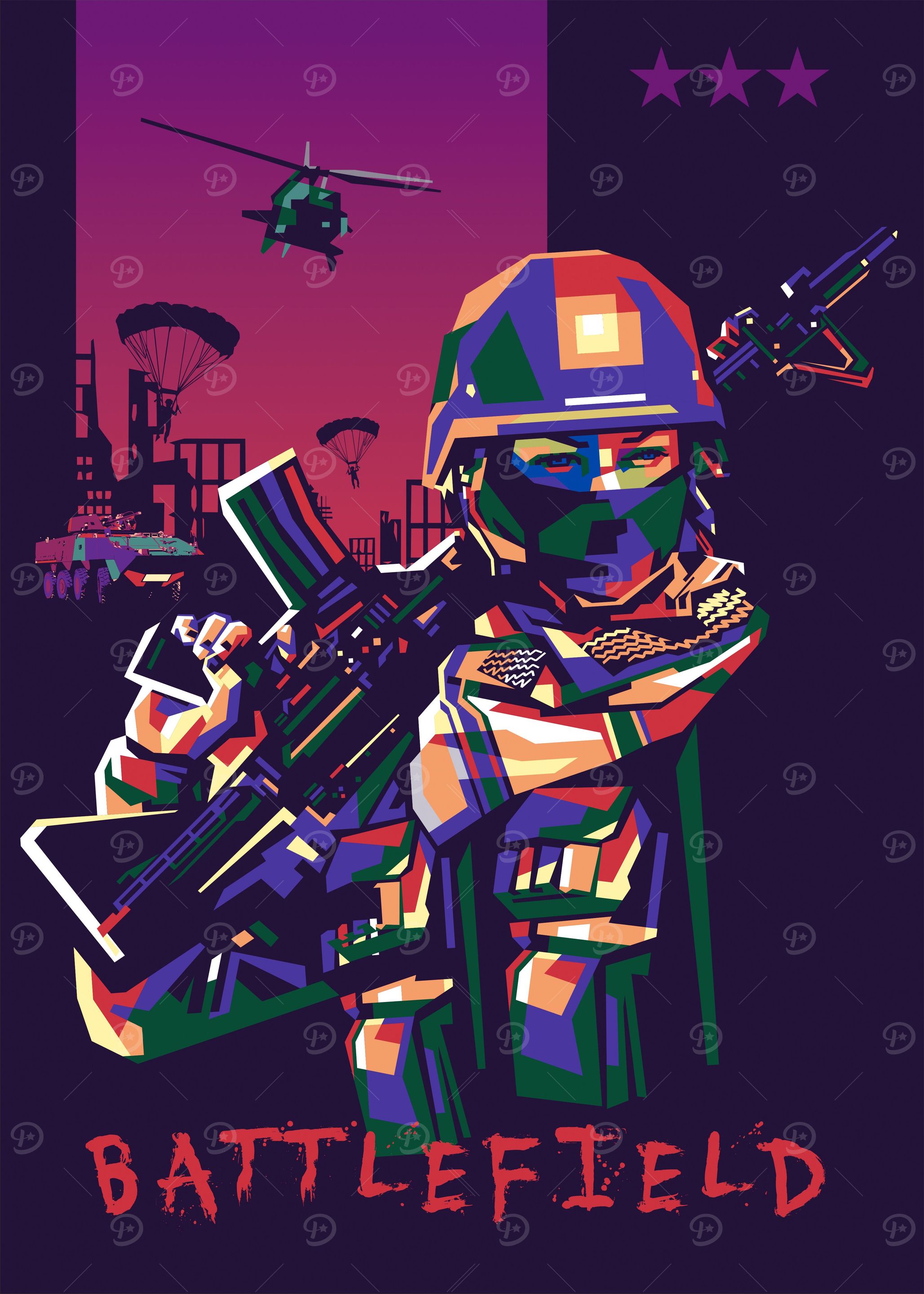 battlefield soldier
