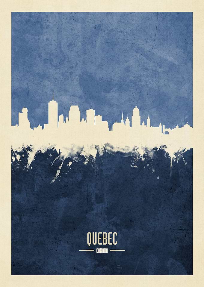 Quebec Canada Skyline