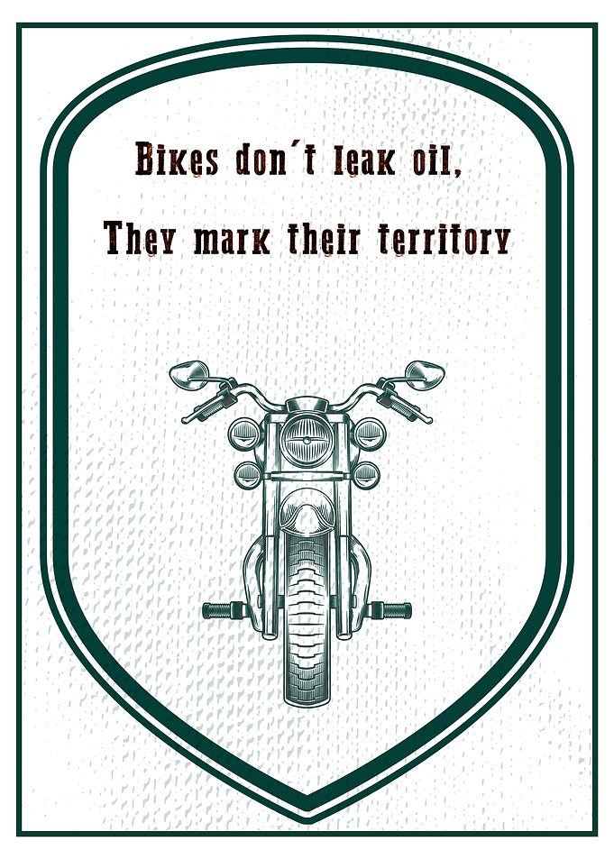Motorcycle poster