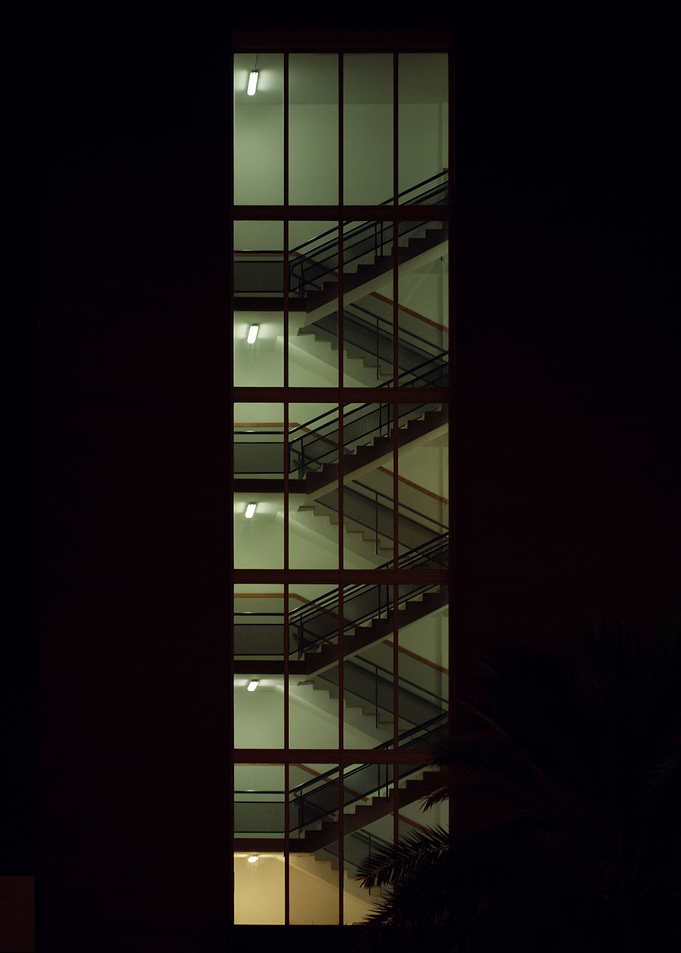 Black stairs