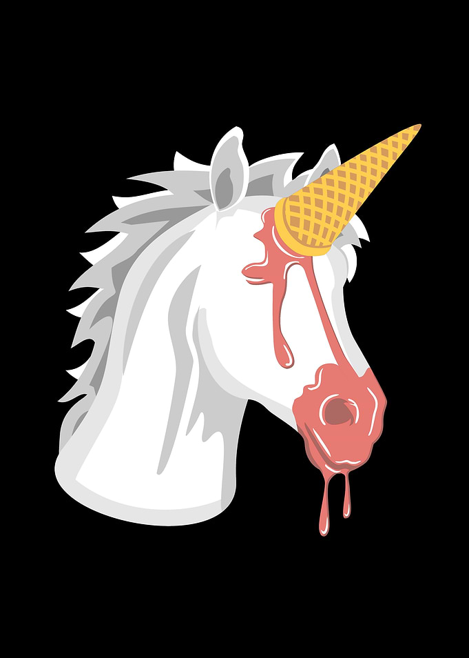 Unicorn Cone IceCream