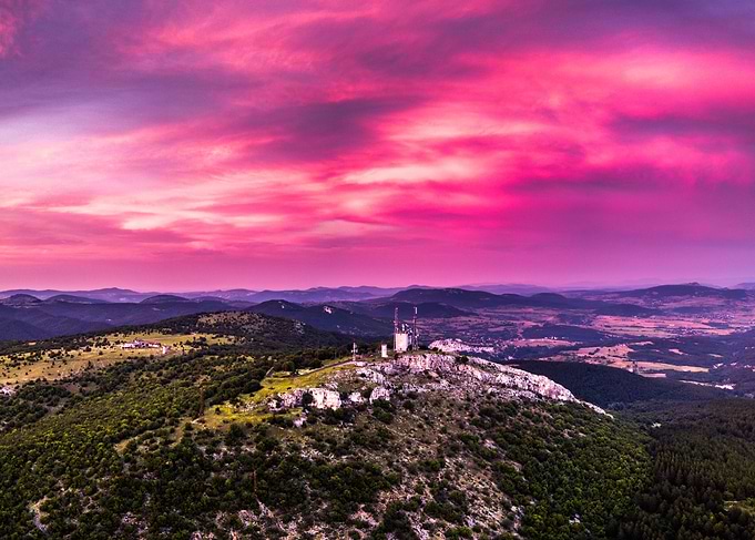 Sunset over Ivanci