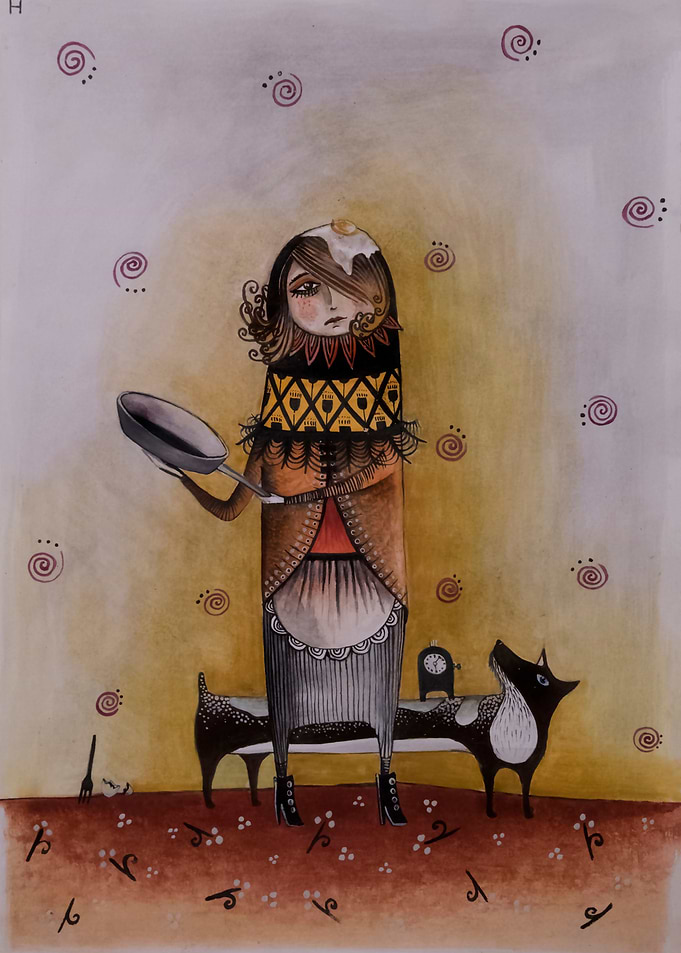 A cooking disaster