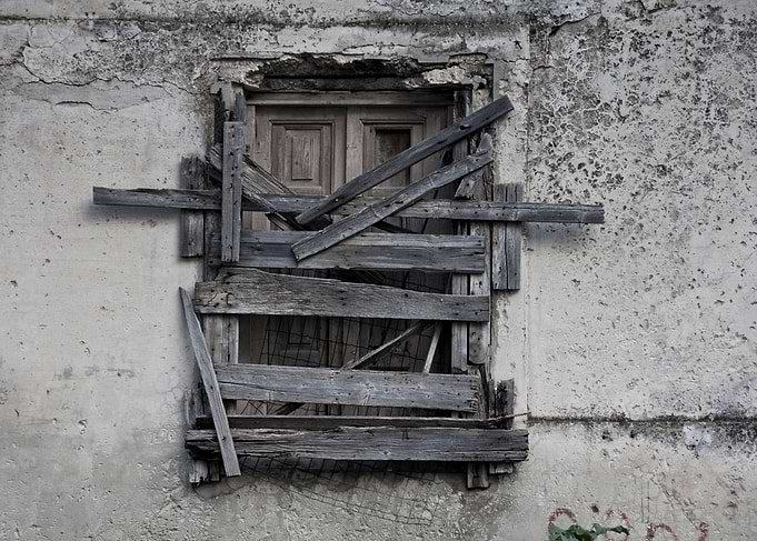 Old window sadness