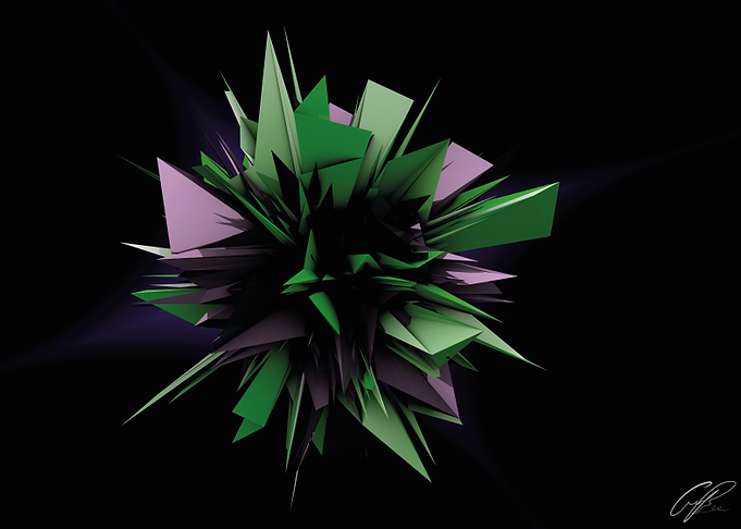 Green and Purple