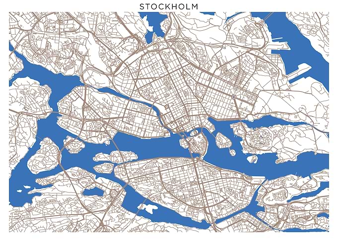 Stockholm map