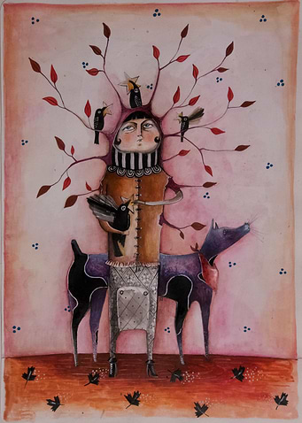 The little tree girl